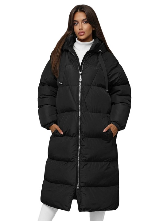 Női dzseki OZONEE JS/5M3163/, Fekete