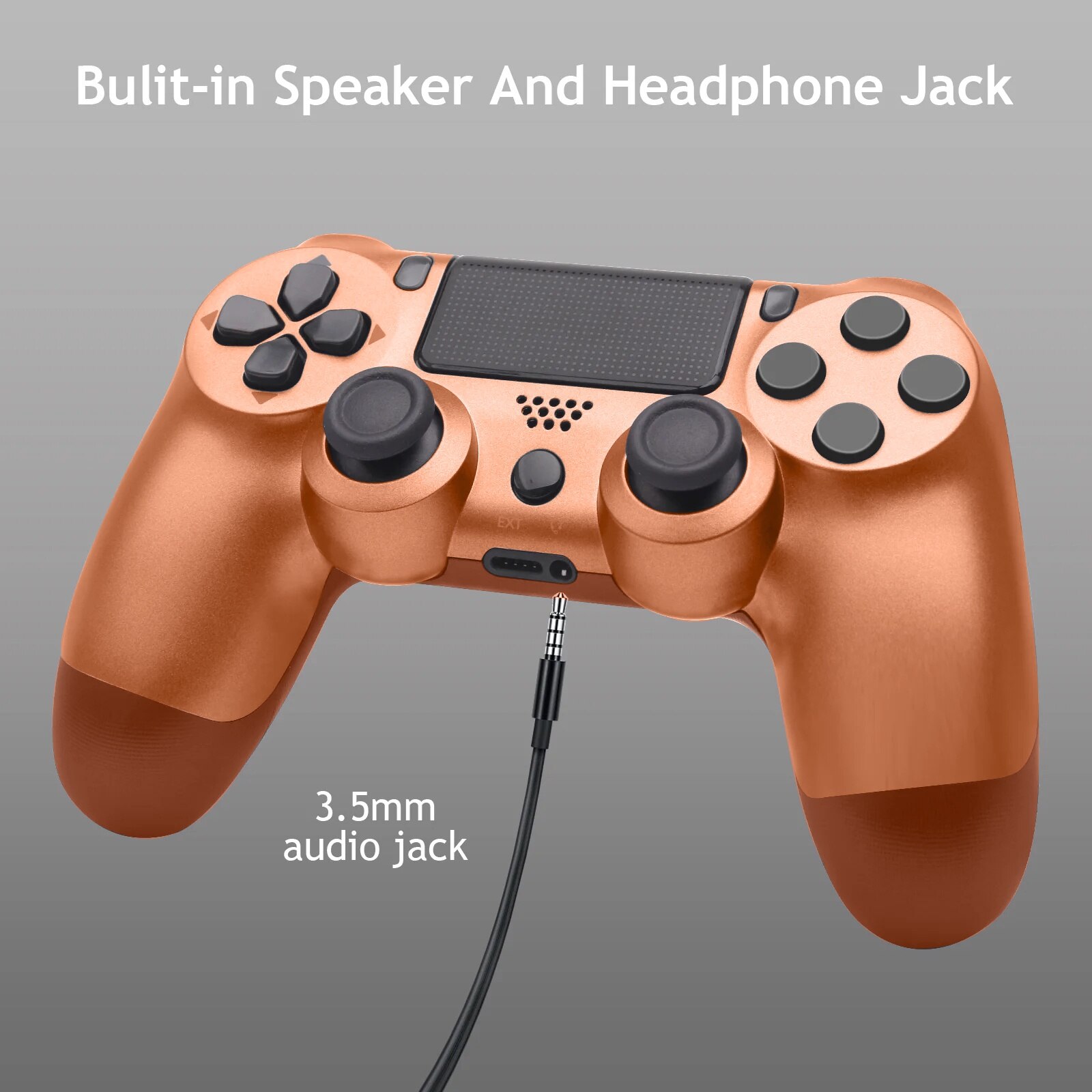 Controler wireless Healife pentru Playstation 4, cu vibratii duble