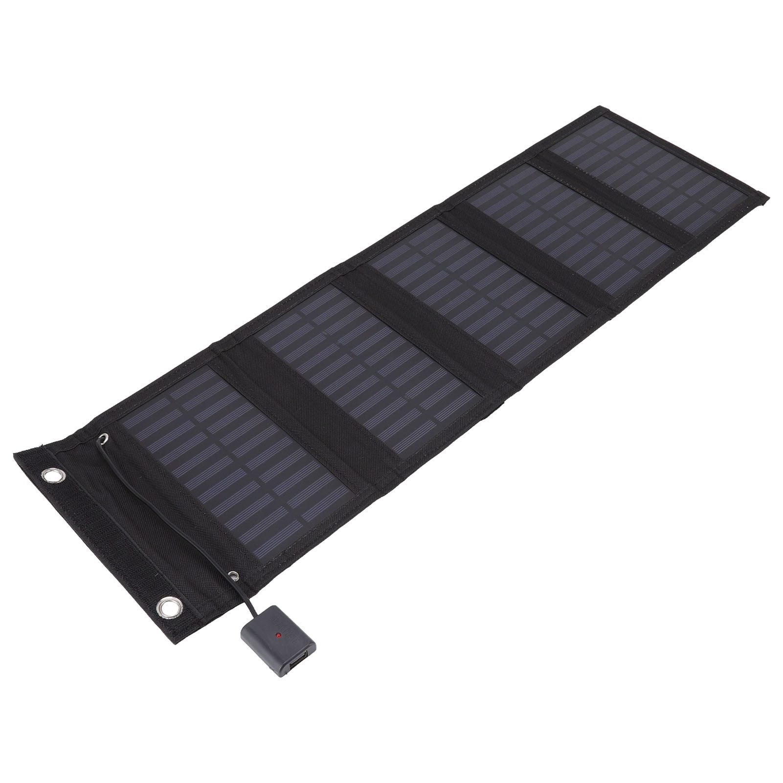 Panou solar pliabil 15W, Bizaical, impermeabil, USB, 19x12x3cm