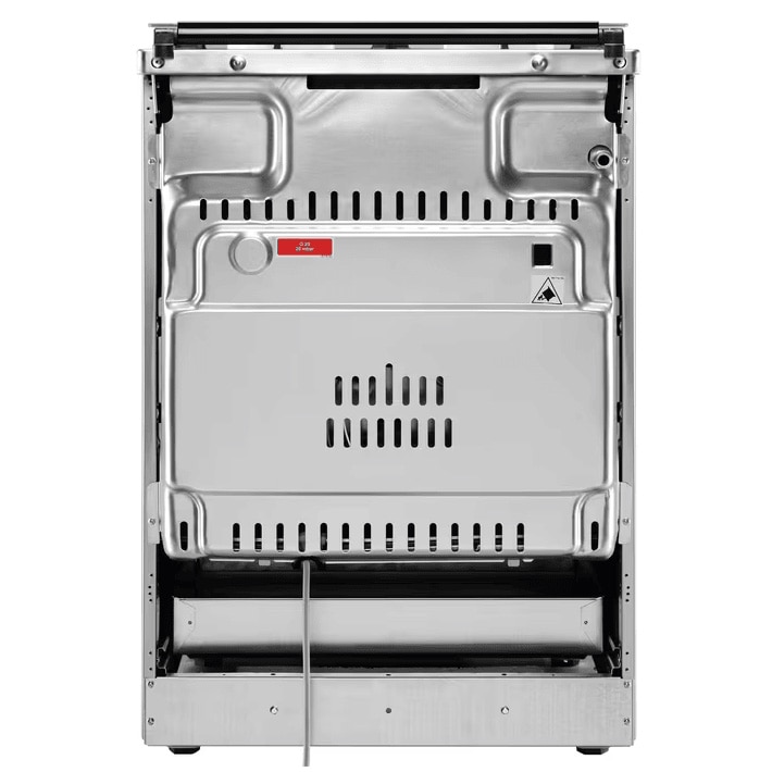 Aragaz Electrolux LKG604013X, Gaz, 4 arzatoare, Aprindere integrata plita si cuptor, Siguranta plita si cuptor, Autocuratare catalitica, Grill electric, Rotisor, Clasa A, 60 cm, Inox antiamprenta
