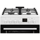 Готварска печка Electrolux LKK660220W, Смесен, 4 горелки, Предпазна плоча, Вградено запалване, Електрическа фурна, Plus Steam, AirFry, Таймер, Electric grill, Клас А, 60 см, Бял