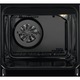 Готварска печка AEG CKB56490BM, Комбинирана, 4 горелки, Предпазна плоча, Вградено запалване, Чугунен грил, Електрическа фурна, SteamBake, AirFry, Таймер, Електрически грил, Клас А, 50 см, Inox