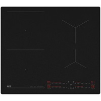 Plita incorporabila AEG TI64IB10IZ, Inductie, 4 zone de gatit, Booster, Timer, Sense Boil, Control touch, 60 cm, Negru