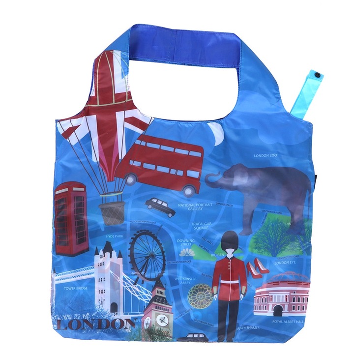 Jormftte összecsukható válltáska, tartós, környezetbarát, könnyen tisztítható, bevásárláshoz és utazáshoz, többszínű