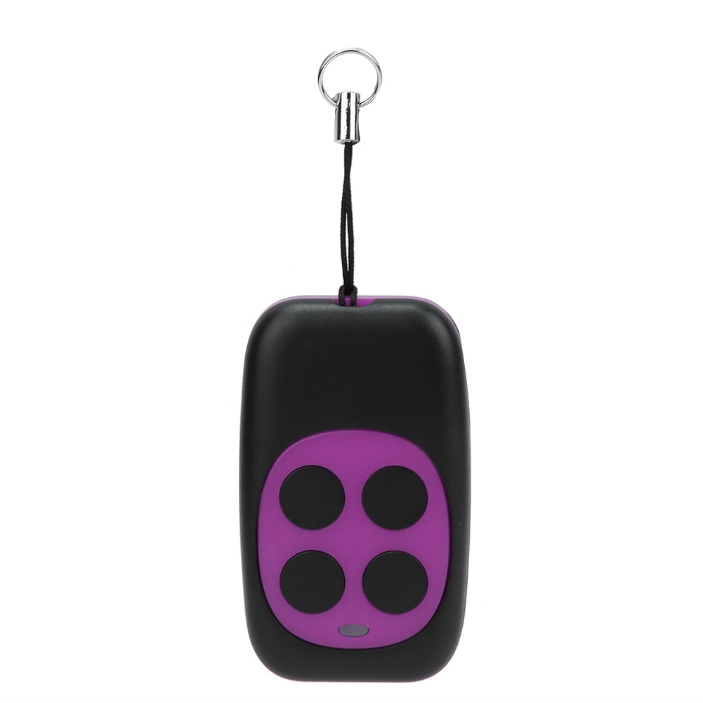 Kit automatizare porti si usi garaj, Mmgoqqt, controler wireless, 4 butoane, 270-868MHZ, mov