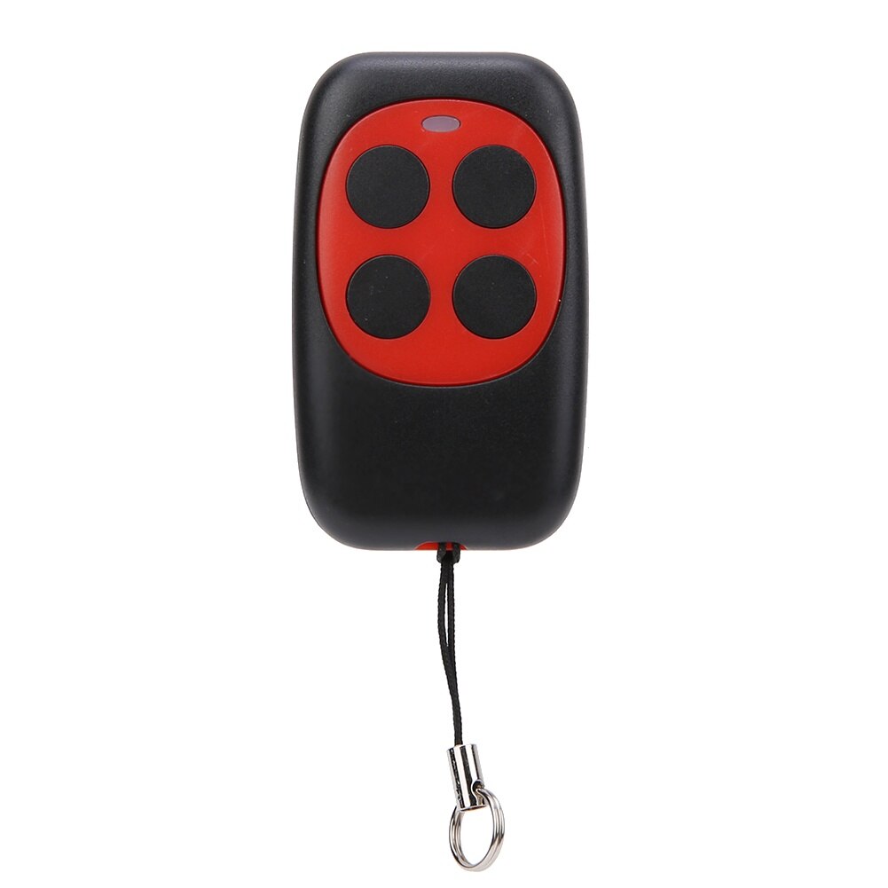 Kit automatizare porti si usi garaj Mmgoqqt, telecomanda wireless, 4 butoane, frecventa 433MHZ, rosie