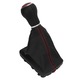 Maner schimbator de viteze auto, 6 trepte, ergonomic, pentru A6 C6 2004-2011, negru