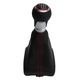 Maner schimbator de viteze auto, 6 trepte, ergonomic, pentru A6 C6 2004-2011, negru