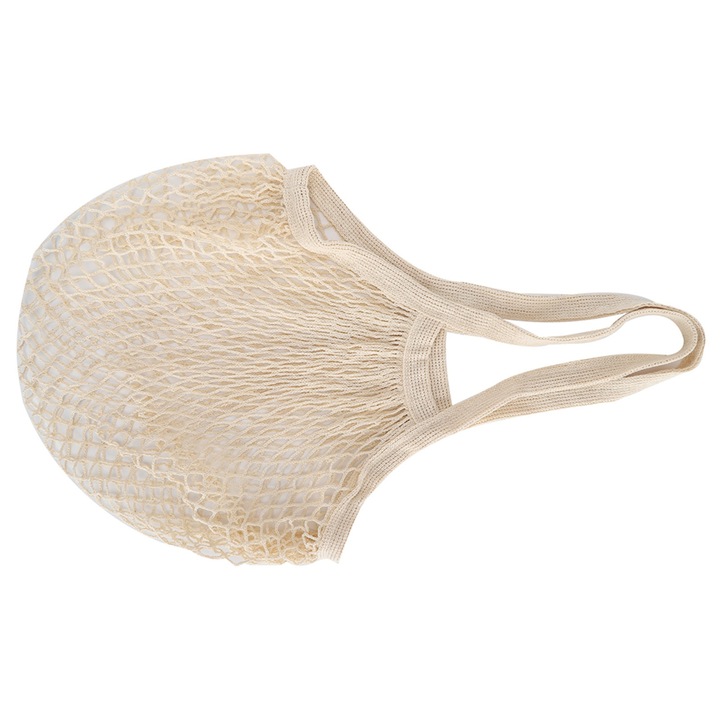 Hordozható hálós táska, kézitáska gyümölcsök és zöldségek tárolására, mosható pamut, napi bevásárló hálós táska