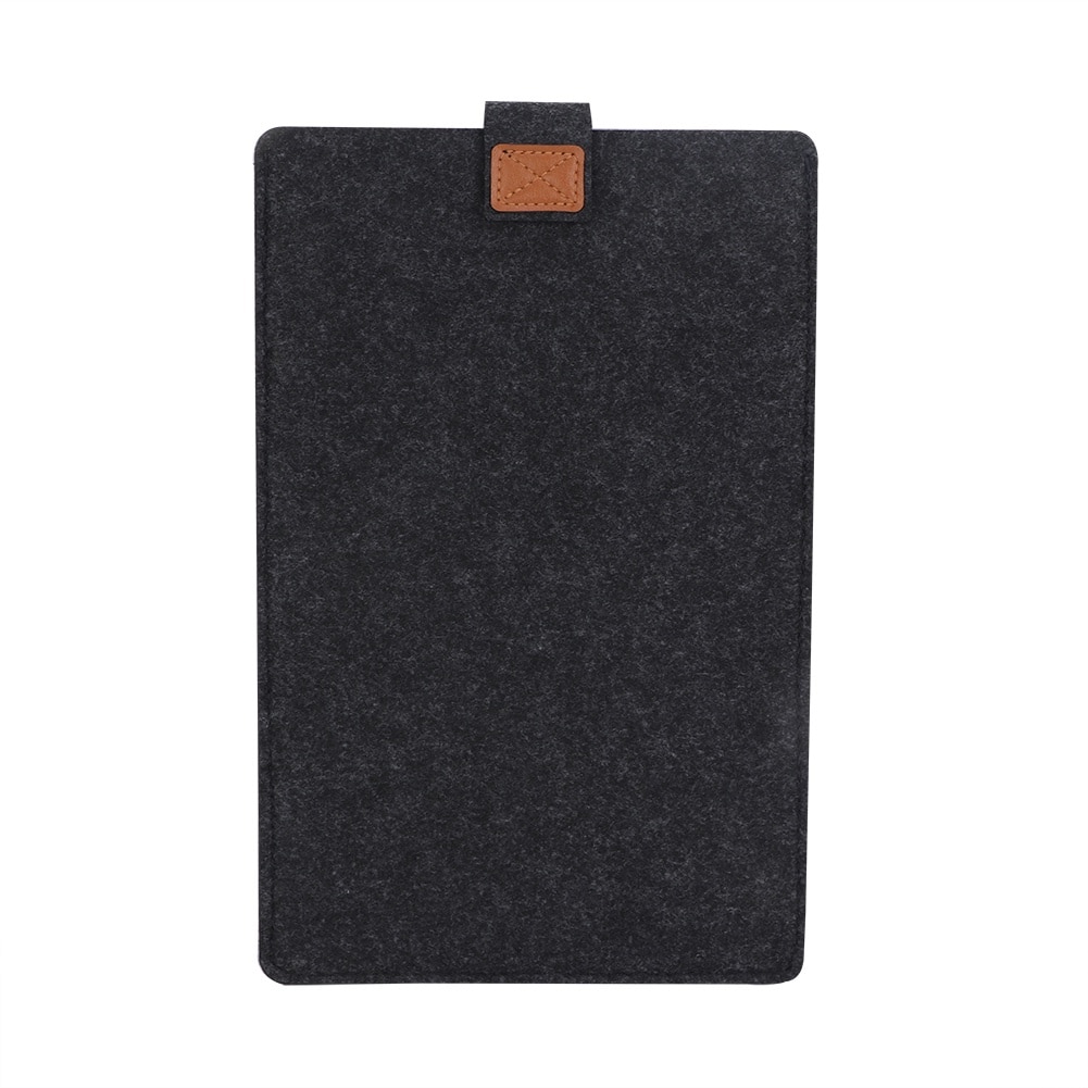 Husa laptop BGHYHYHI din fetru, slim, 11'', 33x21cm, gri inchis