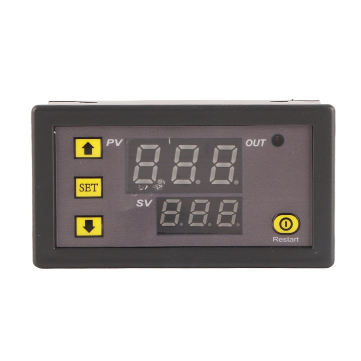 Termostat digital W3230 Enforose, control temperatura, mod racire/incalzire, alarma temperatura, 12V/24V/110-220V