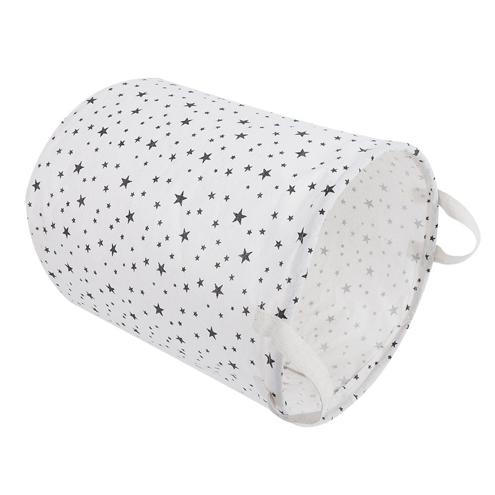 Jormftte összecsukható szennyes kosár, vidéki stílus, többszínű, 30x45cm