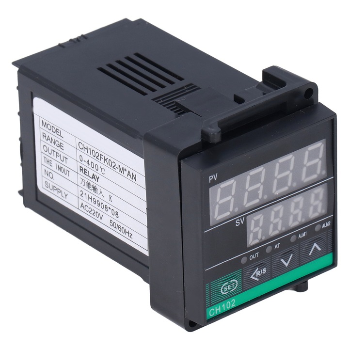 Controler de temperatura PID Enforose CH102FK02-MxAN, 0-400°C, AC220V, contact de releu