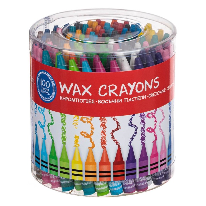 Creioane Cerate Subtiri Little President - 100 buc