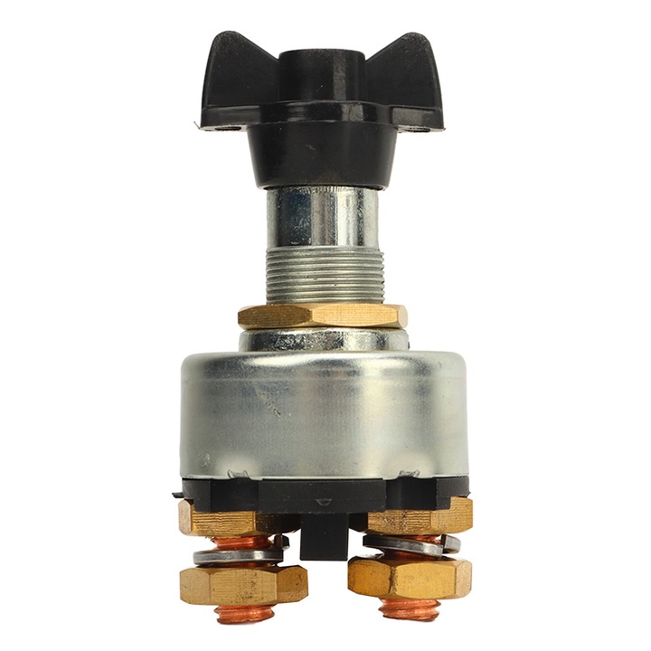 Jormftte 12V/24V akkumulátor szigetelt kapcsoló Fix kulcs csónakokhoz/elektromos járművekhez/generátorokhoz