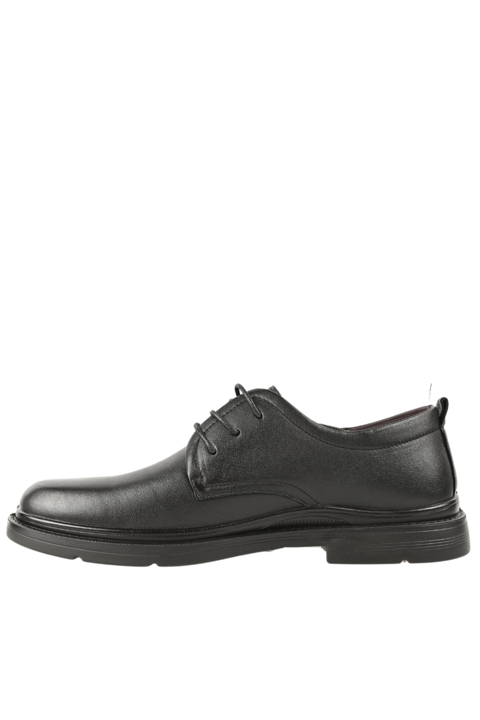 Pantofi eleganti, barbati, MELS, 860507 negru, piele naturala 43