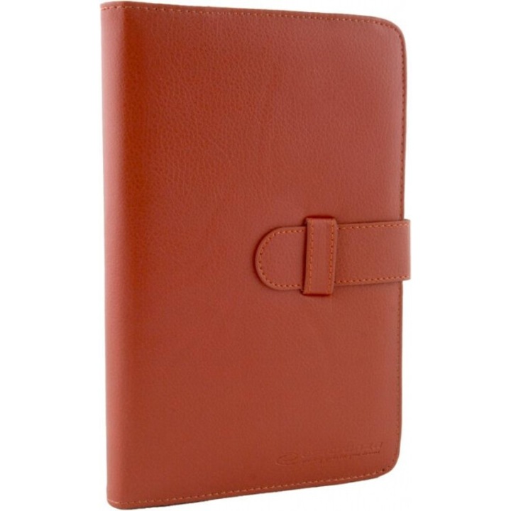 Husa pentru tableta, Esperanza, 10.1", eko-skin, Piele ecologica, Maro