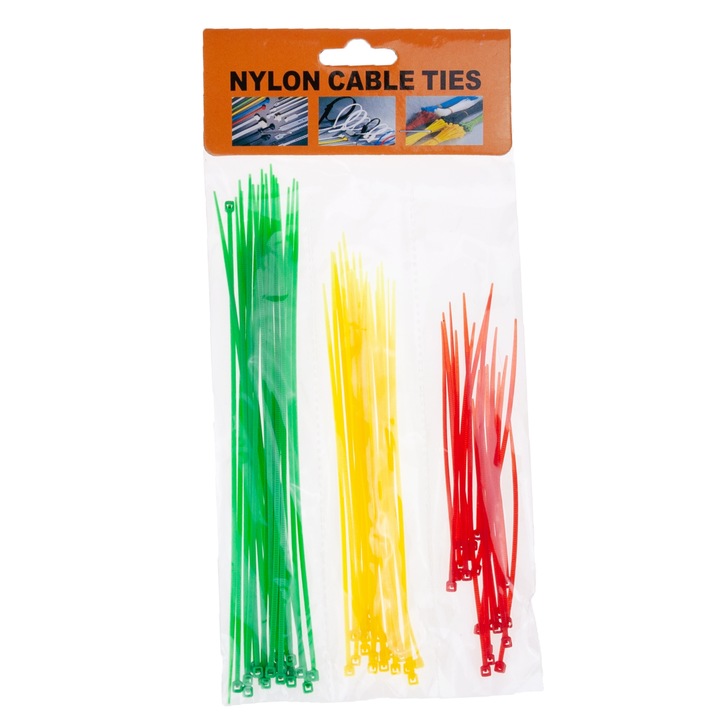 Set 60 coliere, 25x15x2 cm, Multicolor