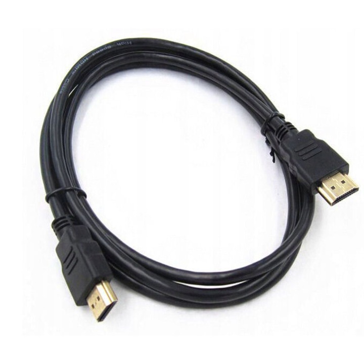 HDMI кабел, Esperanza, 4K, 19 пина, мъжки-мъжки, 5 м, черен