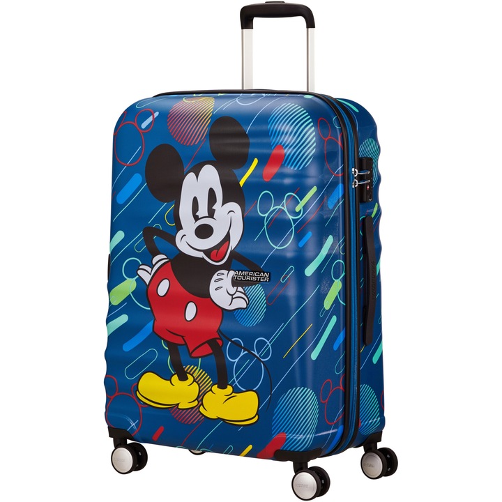 Troler American Tourister Disney Wavebreaker Mickey Future Pop, 67x47x26cm