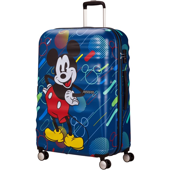 Куфар American Tourister Disney Wavebreaker Mickey Future Pop, 77x52x29 см