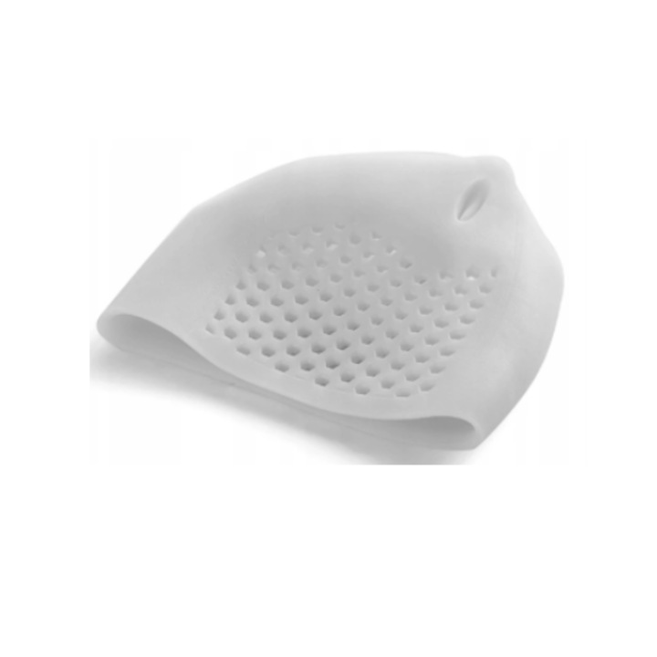 Suport ortopedic pentru halux valgus, set 2 bucati, material gel SEBS, alb, marime universala