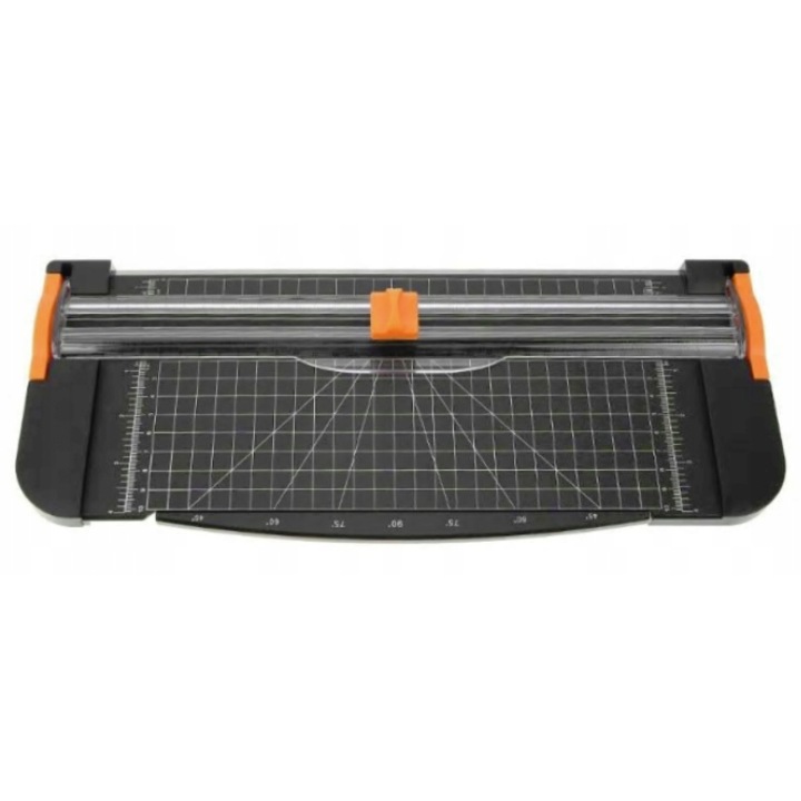 Ghilotina pentru hartie, A3, 38x14,7cm, 280g, taiere unghiulara