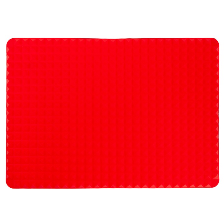 Tava de copt din silicon, 39x27cm, rezistenta la temperaturi de -40 pana la 230°C, reutilizabila, pentru prajituri, carne si peste