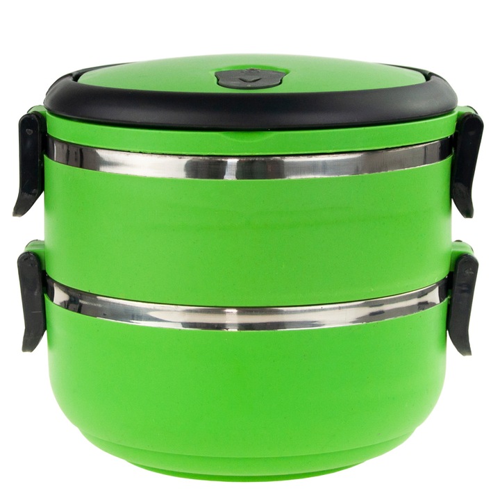 Cutie alimentara, 1,4 L, inox, 15x12,5cm, pentru pranz