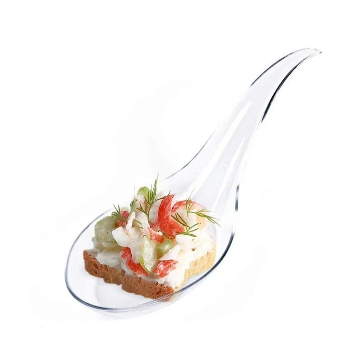 Set cupe aperitiv spoon, 24 buc, dimensiune 120x36 mm
