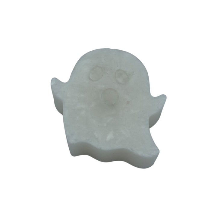 Sapun handmade halloween cu glicerina, parfum vata de zahar, fantoma, 70 g