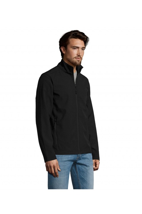 Мъжко яке, софтшел Sol's Race SO01195,, Черен