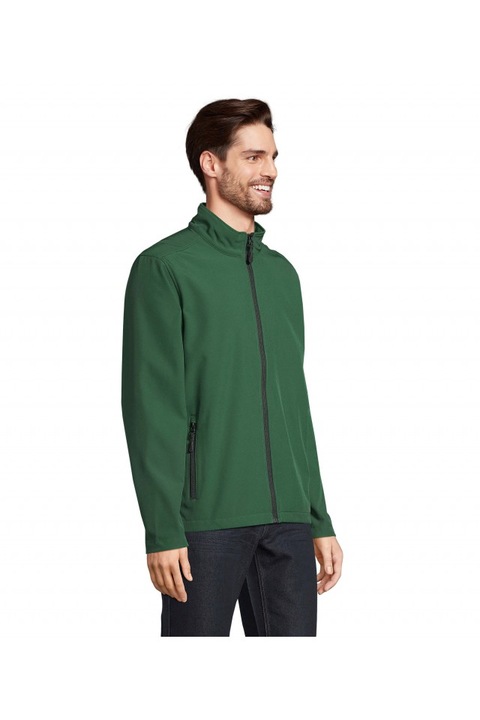 Мъжко яке, софтшел Sol's Race SO01195,, Зелен