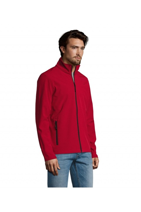 Мъжко яке, софтшел Sol's Race SO01195,, Червен