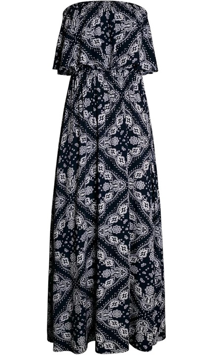 Rochie, Cozevdnt, Bumbac, Bleumarin/Alb, S INTL