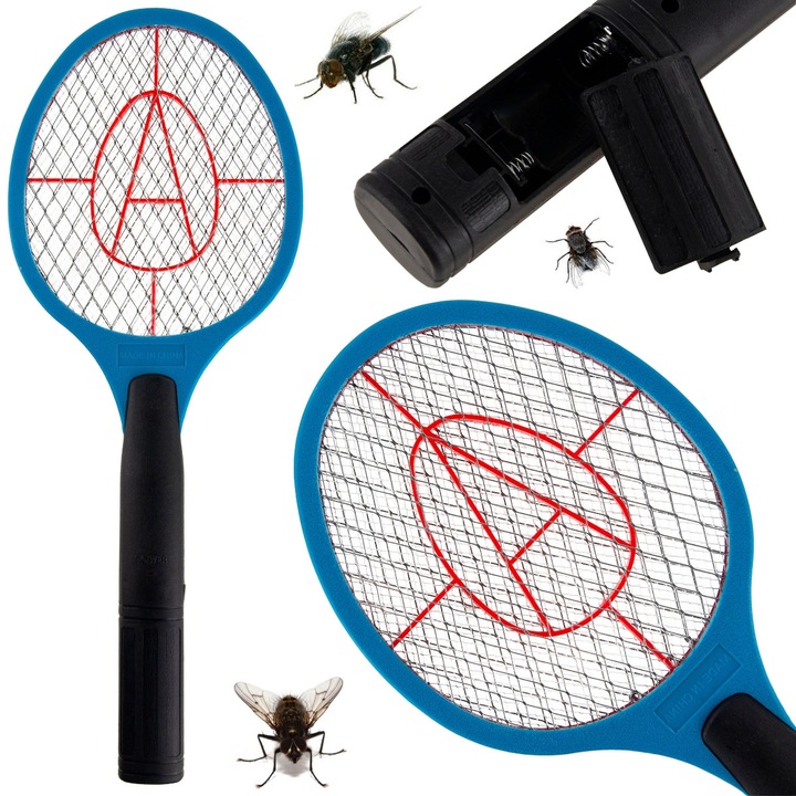 Racheta electrica pentru insecte, 18cm