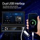 Radio auto 1din, 7 inch, touchscreen, suport Carplay si Android Auto, rezolutie 1024x600, putere 4x45W