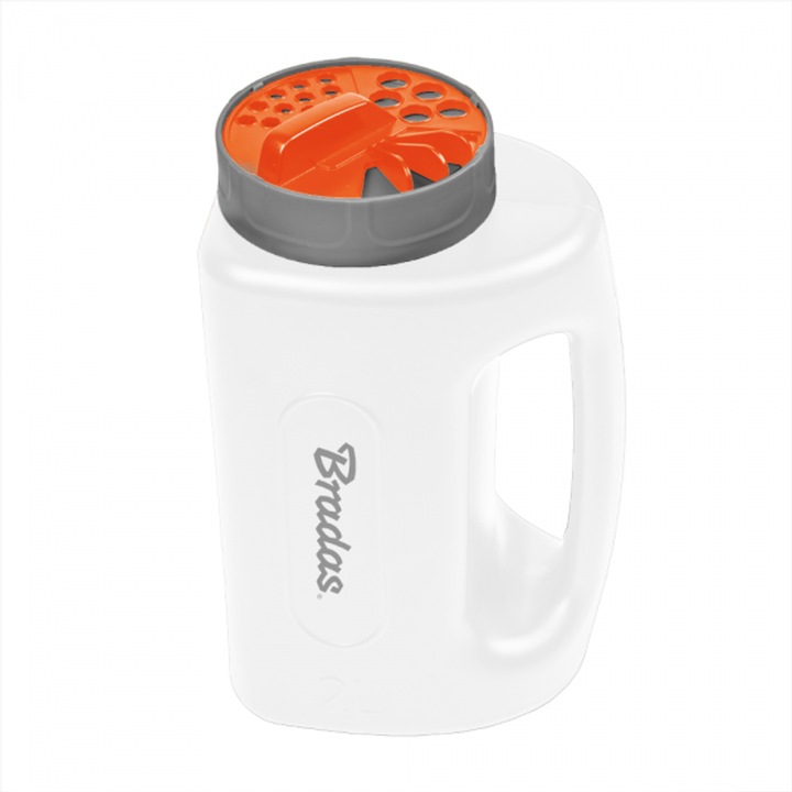 Ръчна сеялка BRADAS white line, разпръсквачка за сол през зимата 2л