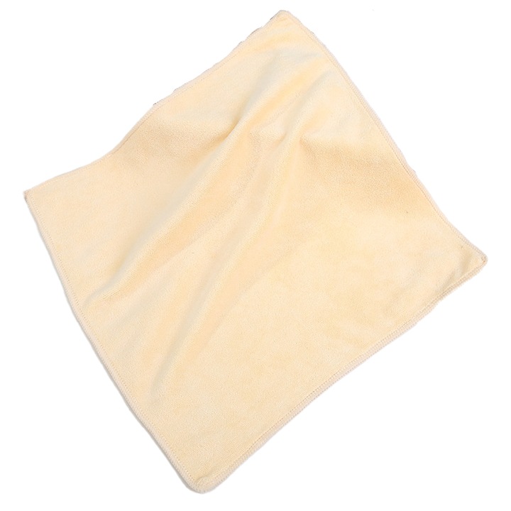 Prosop de mana galben, Cozevdnt, material moale, utilizare versatila, 30x30cm