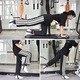 Set 2 Chingi fitness Cozevdnt, roz, ajustabile, pentru antrenament muschi picioare si brate