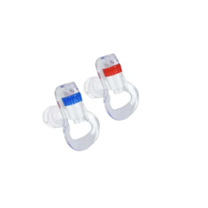 Set 2 robineti pentru dozator, albastru-rosu, pentru robinet de 1.3cm