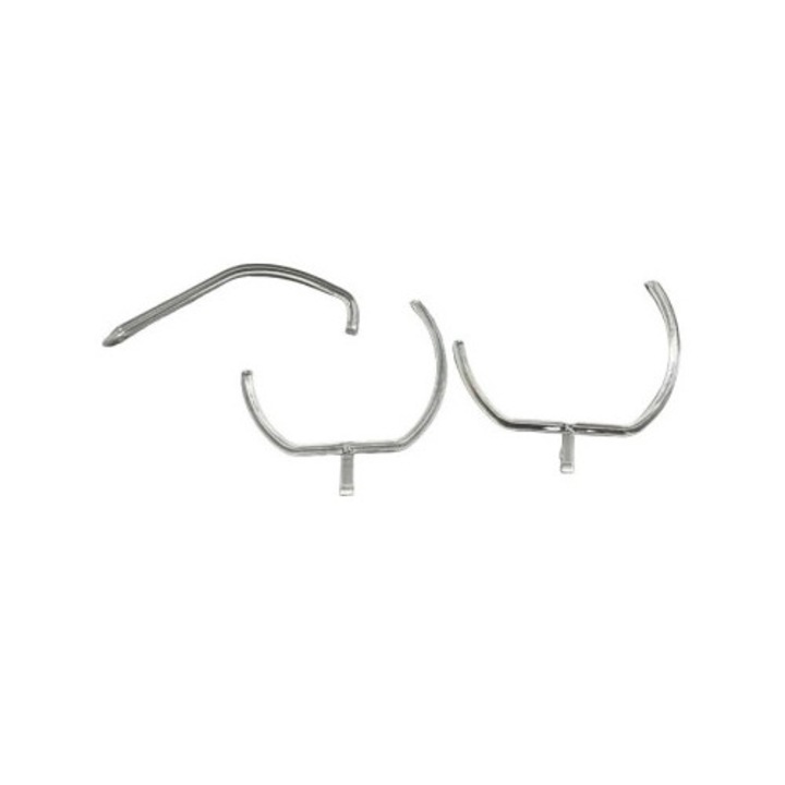 Set fibră reparație DRL far dreapta Xenon Bright pentru BMW Seria 3 F30 Facelift 2015-2018, 3 bucăți, compatibil cu faruri LED