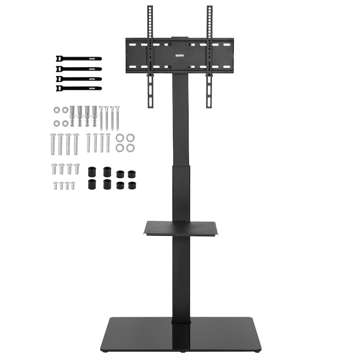 Стойка за телевизор, макс. 40 кг, диагонал 32"-55" инча (81-140 cm), VESA 400x400, 400x300, 300x300,400x200, 300x200, 200x200,100x100