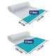 Material textil, Tricot french terry, Tricot trening imprimat Animale polare, bumbac 95%, elastan 5%