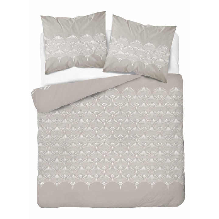 Detexpol ágyneműgarnitúra, pamut, 220x200cm + 2x70x80cm, bézs