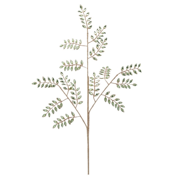 Decoratiune brad ramura Feriga, 80 cm, verde