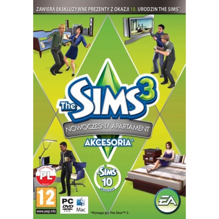 Licenta Joc The Sims 3 Design & High-Tech Stuff Key Ea App (Cod Activare Instant)