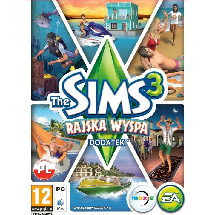 Licenta Joc The Sims 3 Island Paradise Pc Key Ea App (Cod Activare Instant)