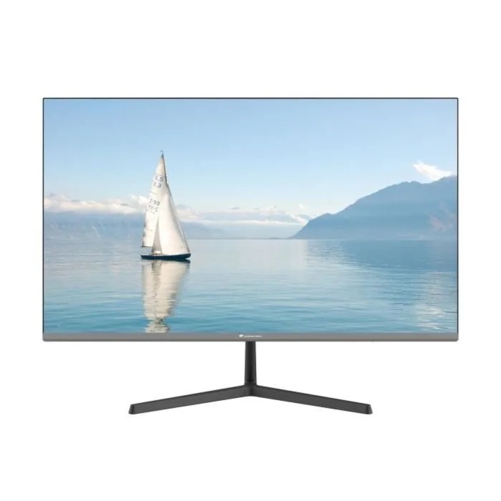 Monitor CONTINENTAL EDISON CELEDMON22V2B6, 22 hüvelykes, FHD (1920x1080), 75 Hz, 14 ms, 1x HDMI 1.4, 1x VGA, E osztály, szürke