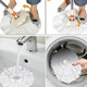 Set 2 rezerve mop PAA-home®, pentru capul rotativ cu diametrul de 16 cm, diametrul exterior mop 32 cm, culoare alb